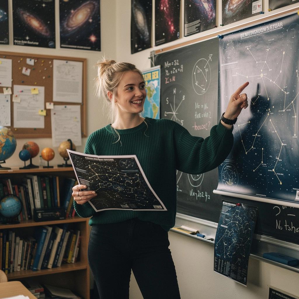 Anna Schmidt - Sternenbeobachtungsleiterin